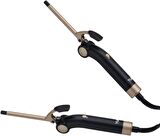 Yui Kb3038 Afro Dalga 9 Mm. Katlanabilir Seramik Plaka Kıvırcık Saç Maşası 